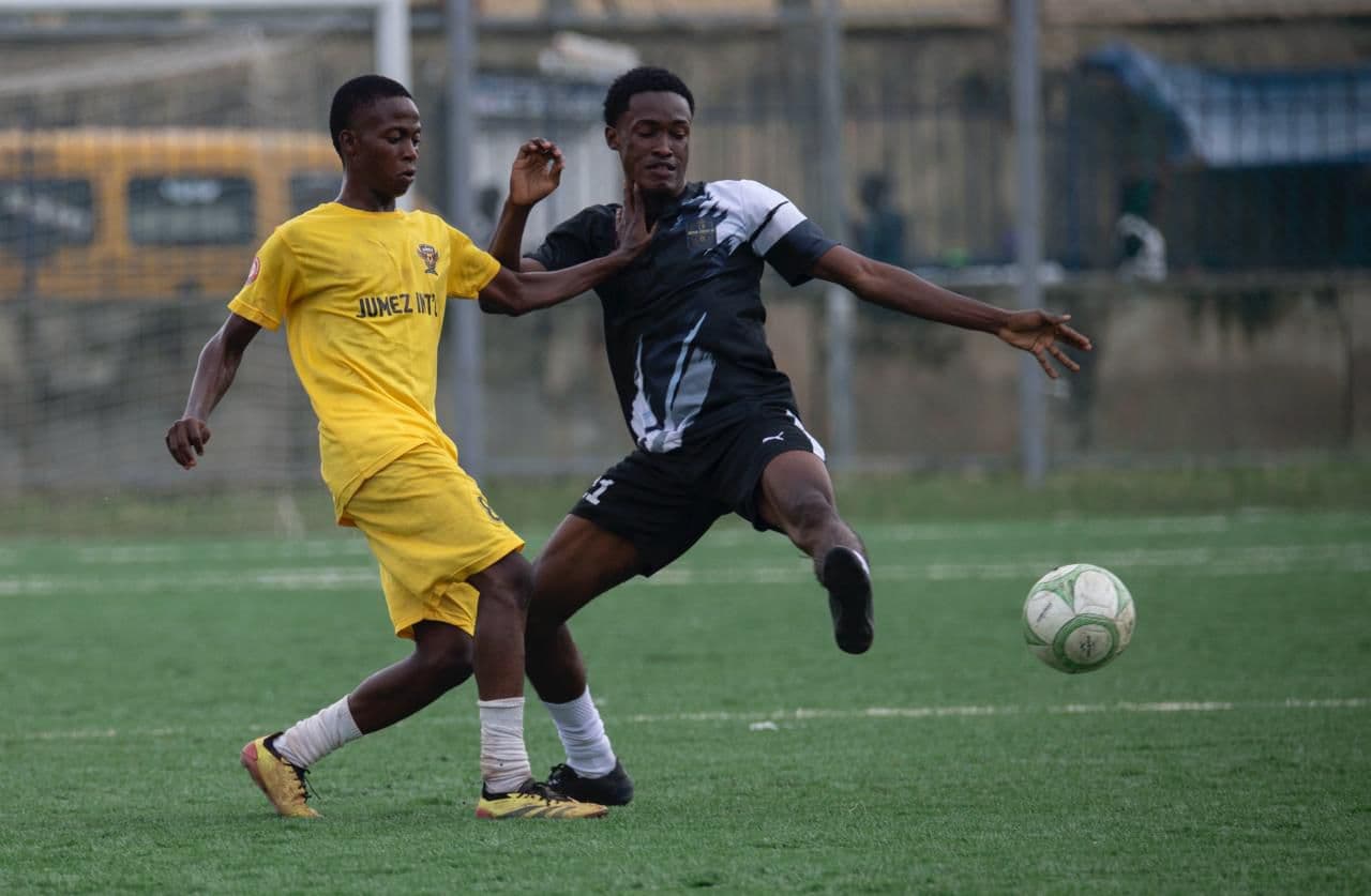 Royal Crest FC match action.