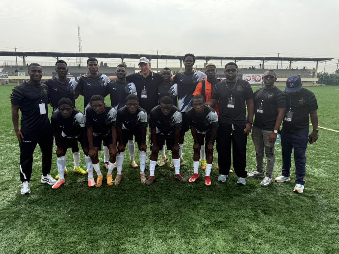 Royal Crest FC match action.