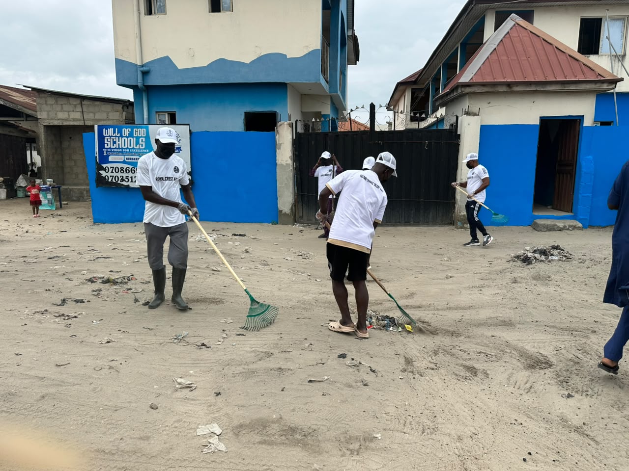 Sanitation drive Ajegunle